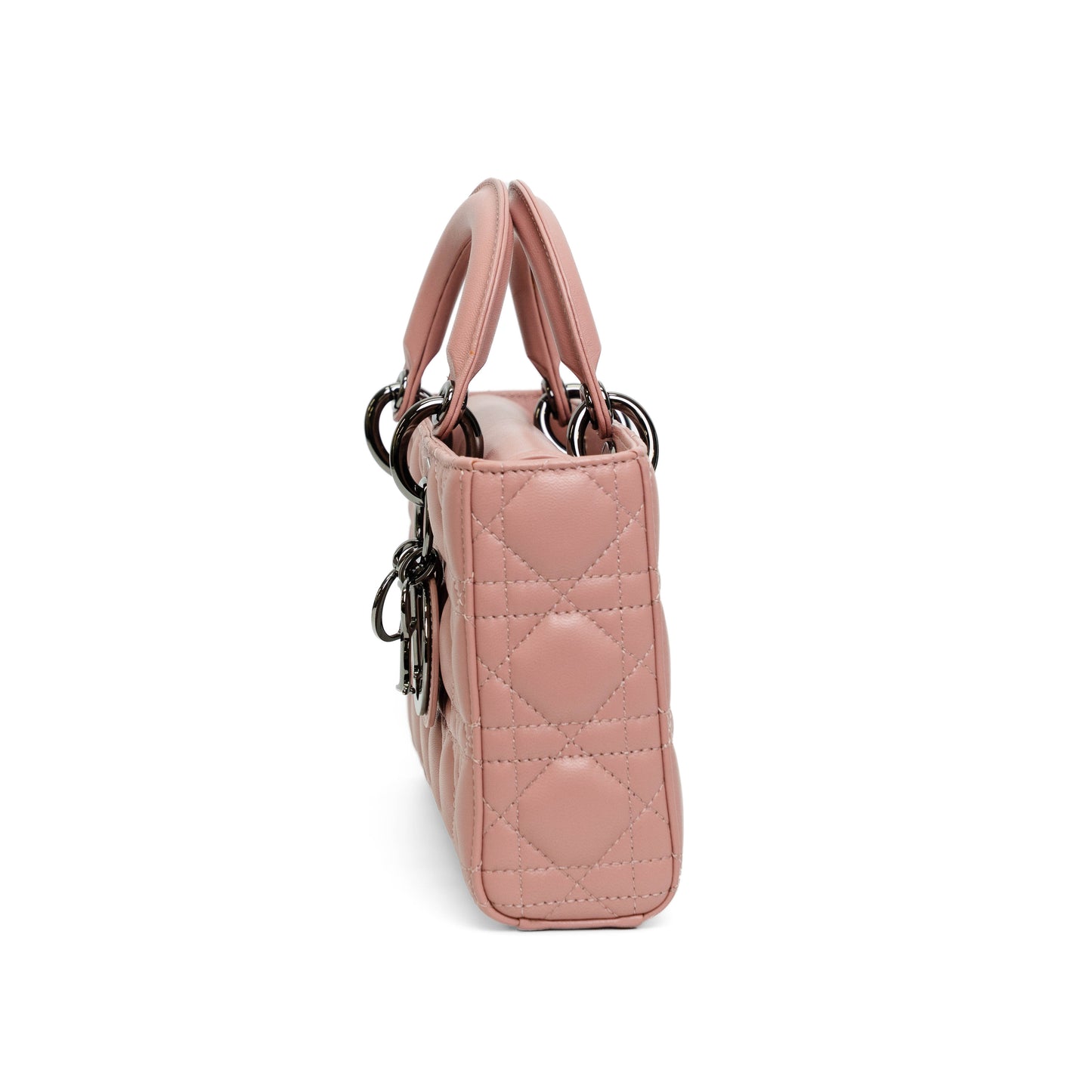 Dior Medium Lady D-Joy Old Rose Lambskin