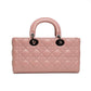 Dior Medium Lady D-Joy Old Rose Lambskin