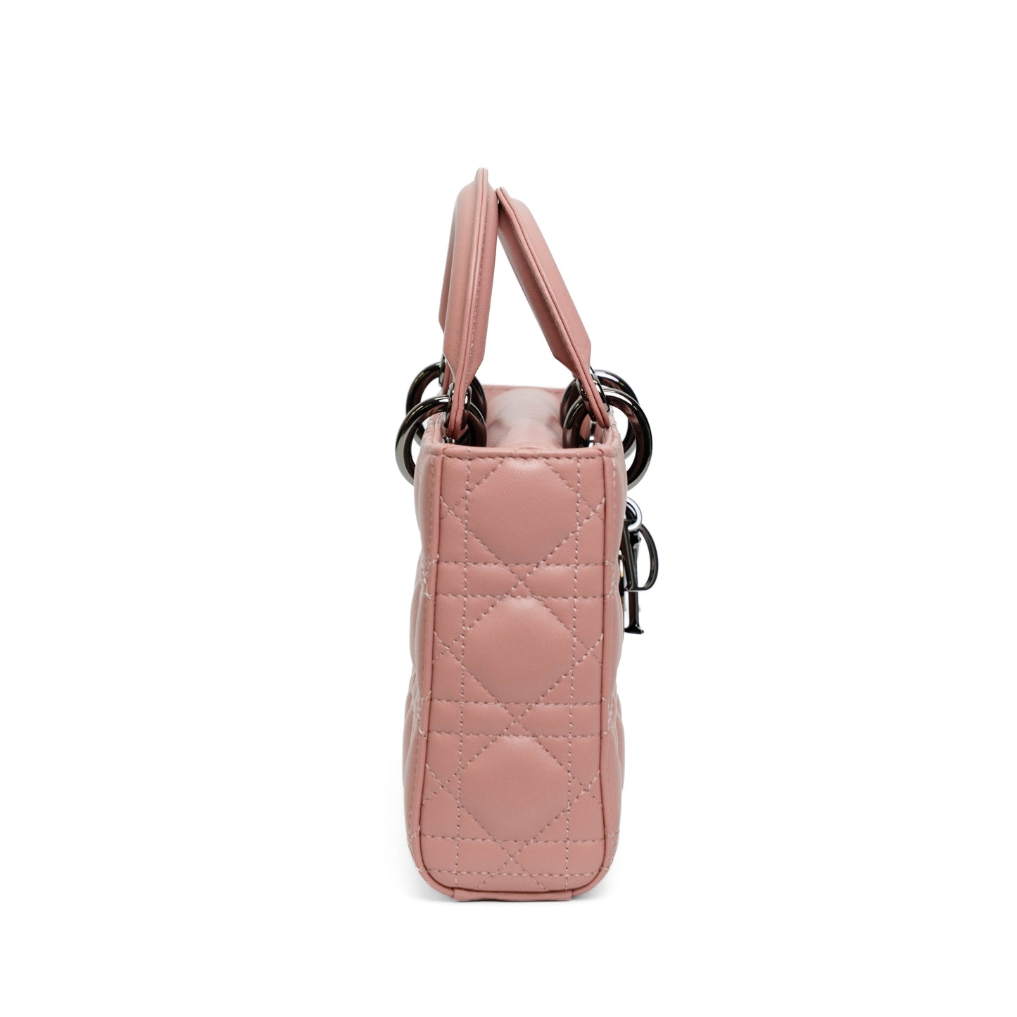Dior Medium Lady D-Joy Old Rose Lambskin