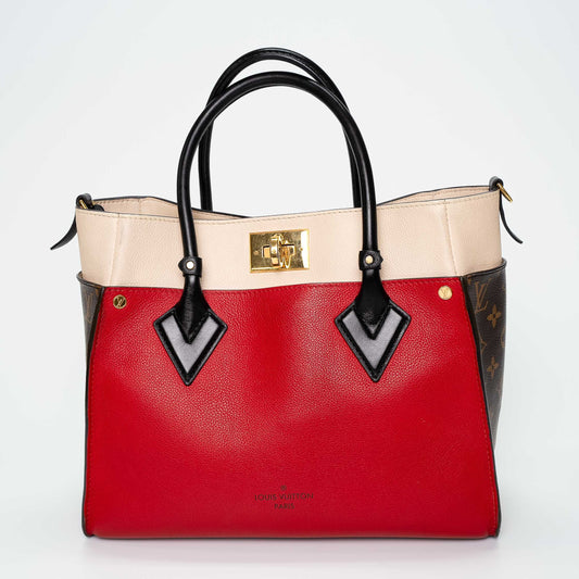 Louis Vuitton Montaigne MM Monogram Empreinte Handbag