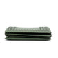 Bottega Veneta Woven Chain Flap Bag Green