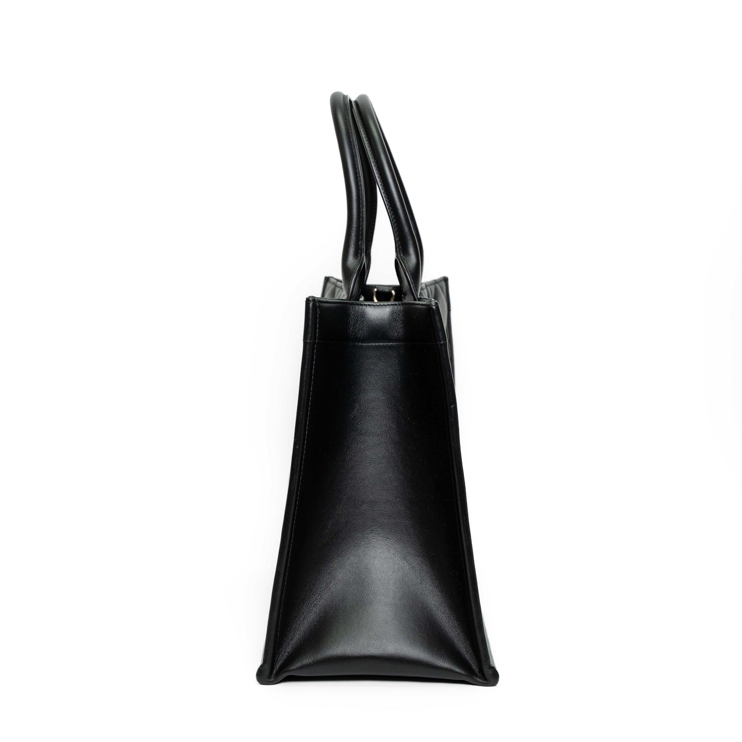 Dior Book Tote Medium Black Macrocannage Calfskin