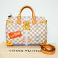 Louis Vuitton Damier Azur Speedy 30 Summer Trunks Handbag