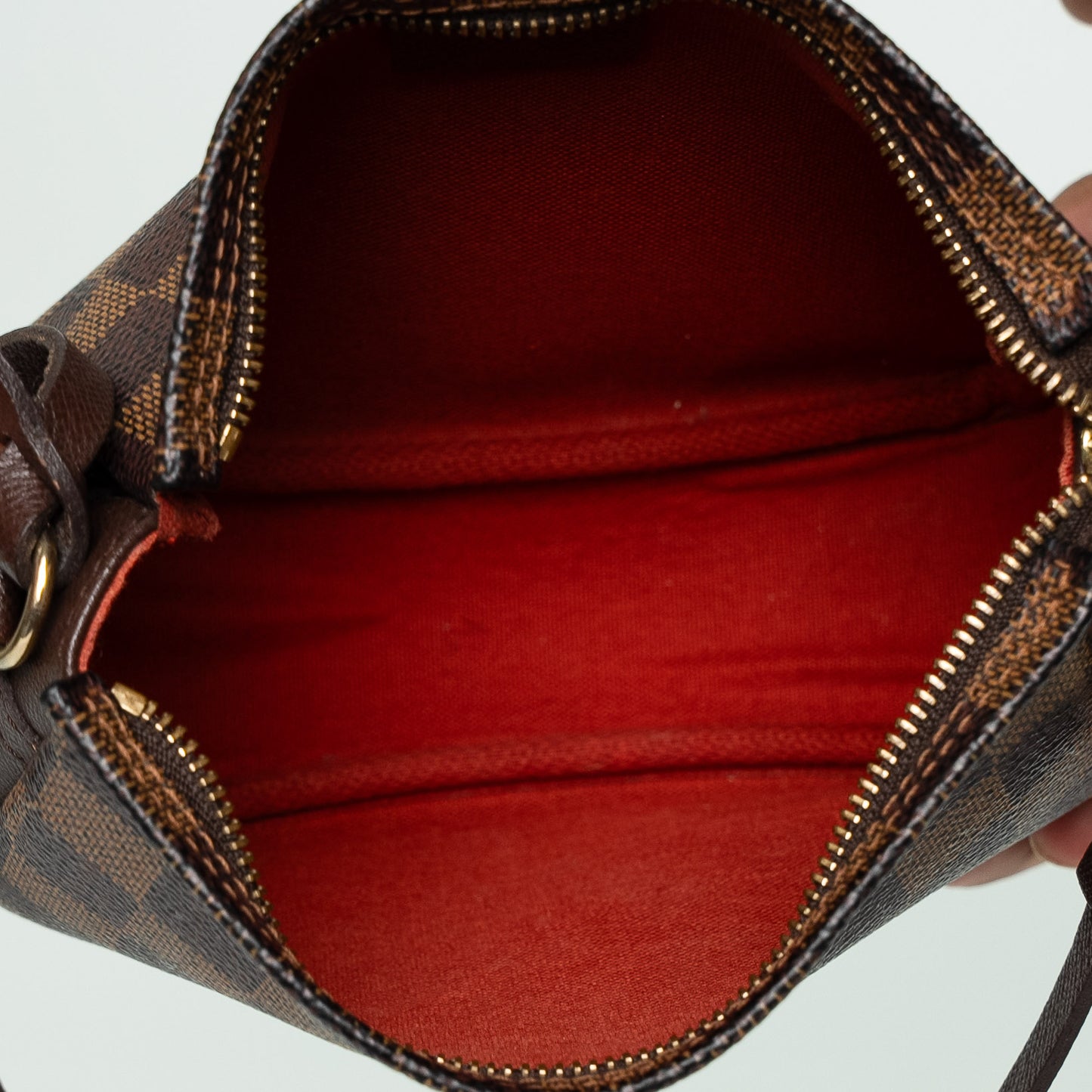 Louis Vuitton Damier Ebene Trousse Pochette Bag