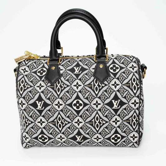 Louis Vuitton Jacquard Since 1854 Speedy Bandoulière 25 Handbag