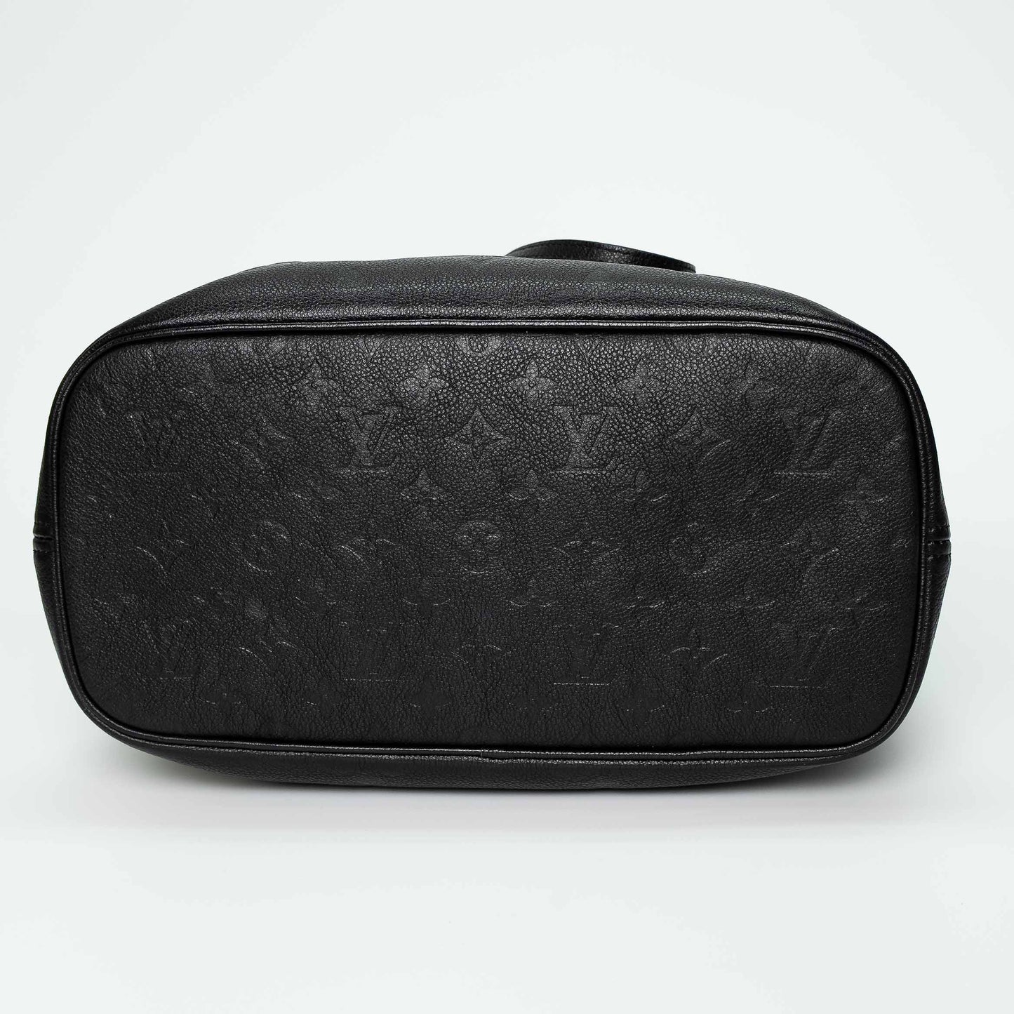 Louis Vuitton Empreinte Neverfull MM Black Handbag