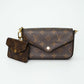Louis Vuitton Monogram Félicie Strap & Go Crossbody Bag