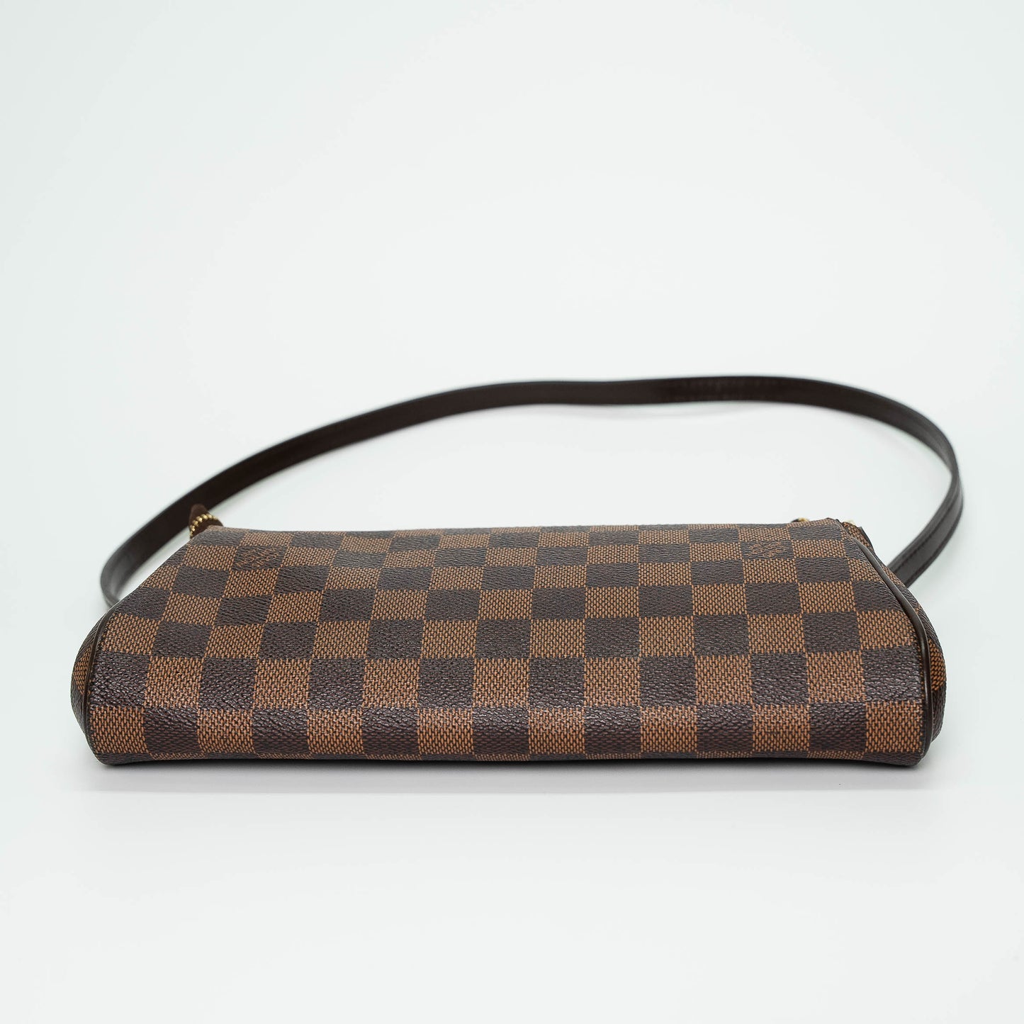 Louis Vuitton Damier Ebene Eva Pochette Handbag