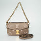 Louis Vuitton Pochette Métis East West Tourterelle Monogram Empreinte Handbag