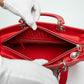 Christian Dior Lady Dior Red Cannage Handbag