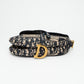Christian Dior Oblique Canvas Saddle Handbag
