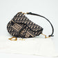 Christian Dior Oblique Canvas Saddle Handbag
