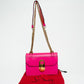 Christian Louboutin Liza Neon Pink Crossbody Handbag