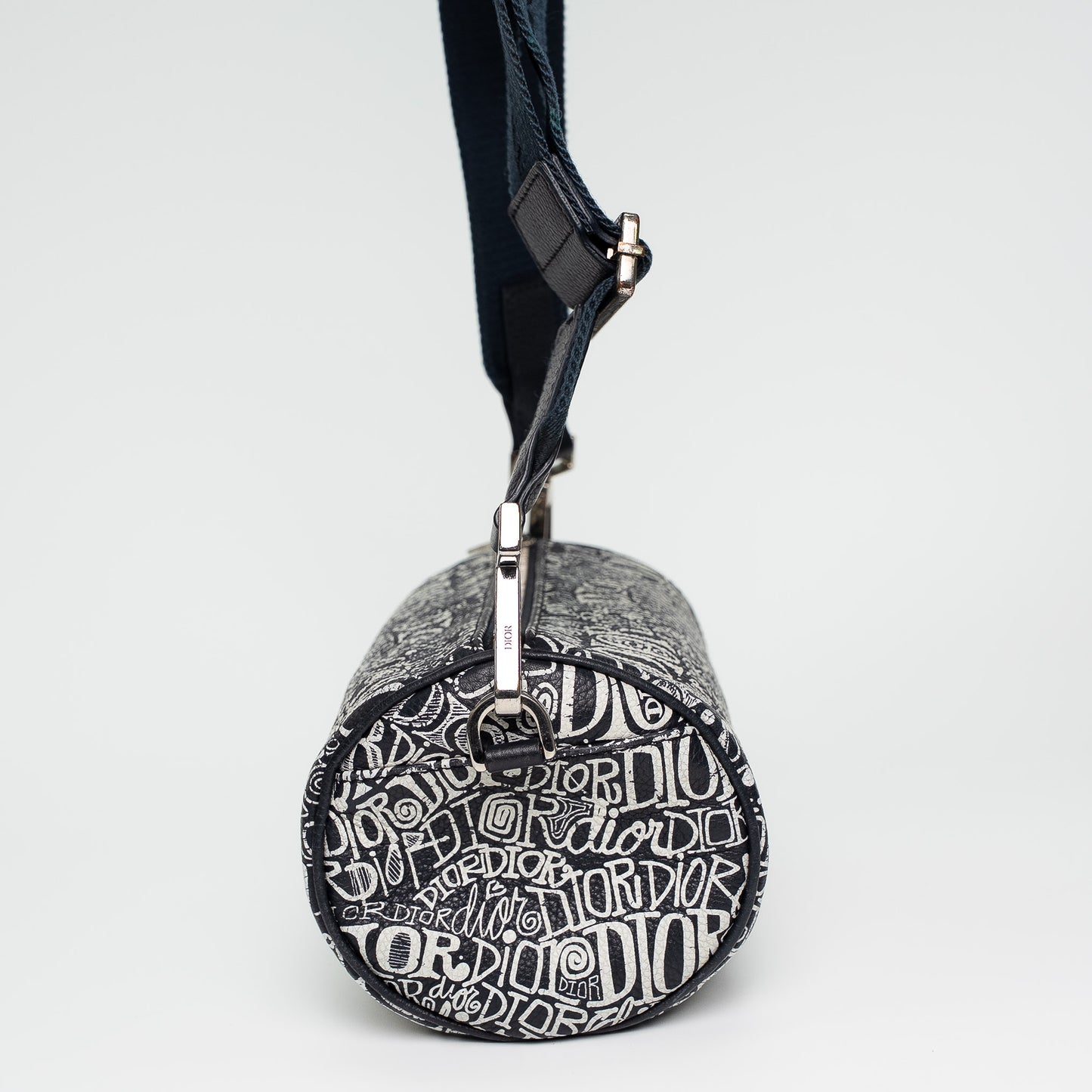 Christian Dior Homme 2020 Sean Stussy Roller Leather Crossbody Bag