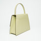 Celine Cream Leather Top Handle Bag