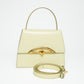 Celine Cream Leather Top Handle Bag
