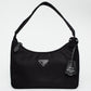 Prada Re-Edition 2000 Black Nylon Shoulder Bag