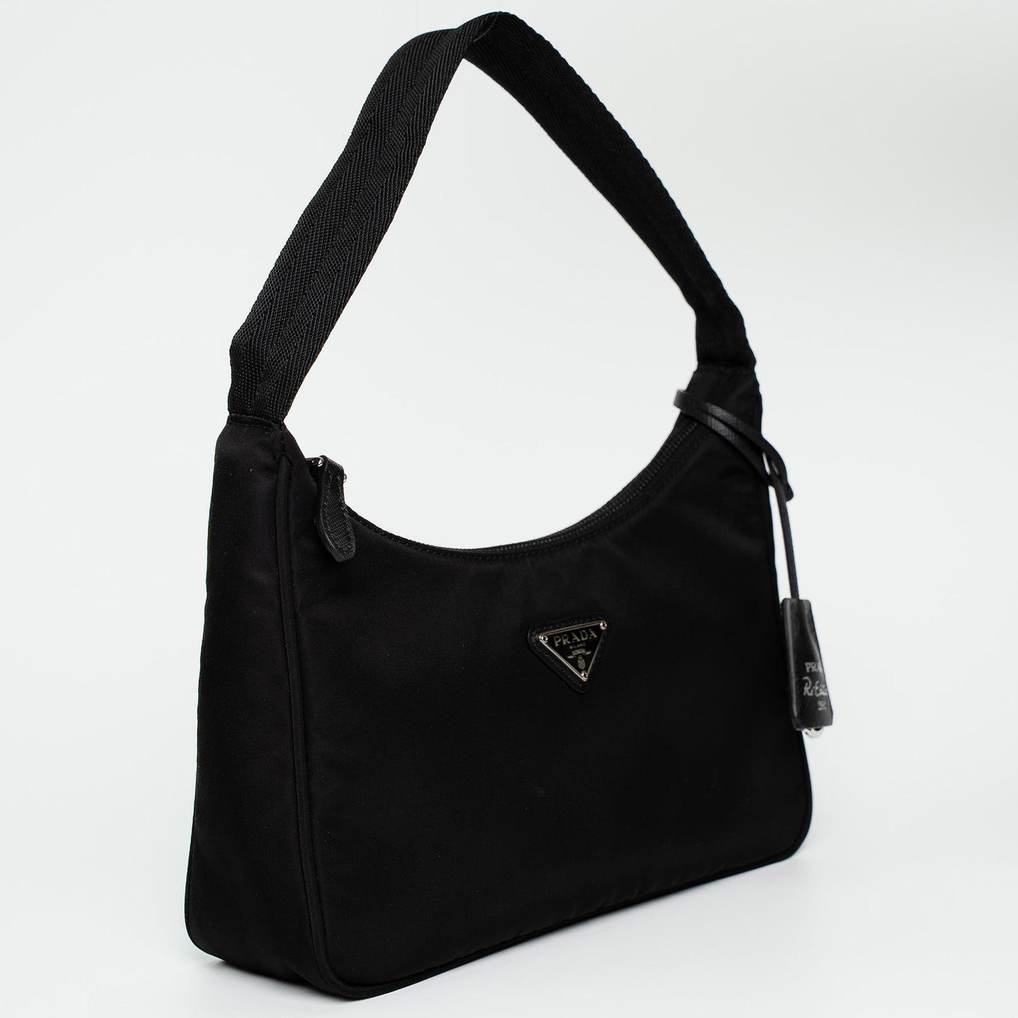 Prada Re-Edition 2000 Black Nylon Shoulder Bag