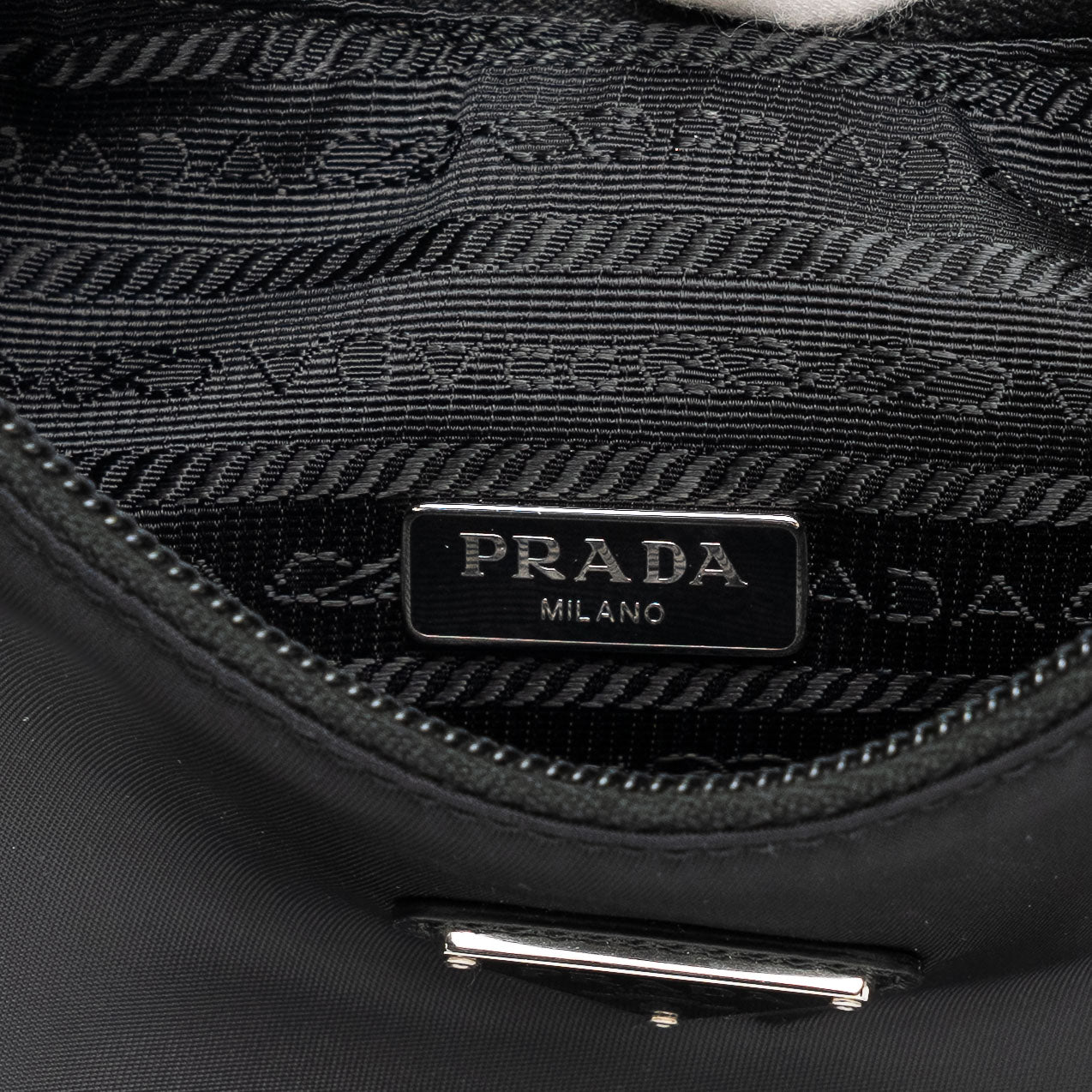 Prada Re-Edition 2000 Black Nylon Shoulder Bag