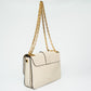 Valentino Garavani Rockstud V Logo White Shoulder Bag