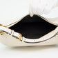 Fendi White Leather Small Moon Shoulder Bag