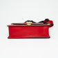 Gucci Hibiscus Red Sylvie Leather Shoulder Bag