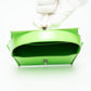 Ferragamo Green Calfskin Geometric Shoulder Bag