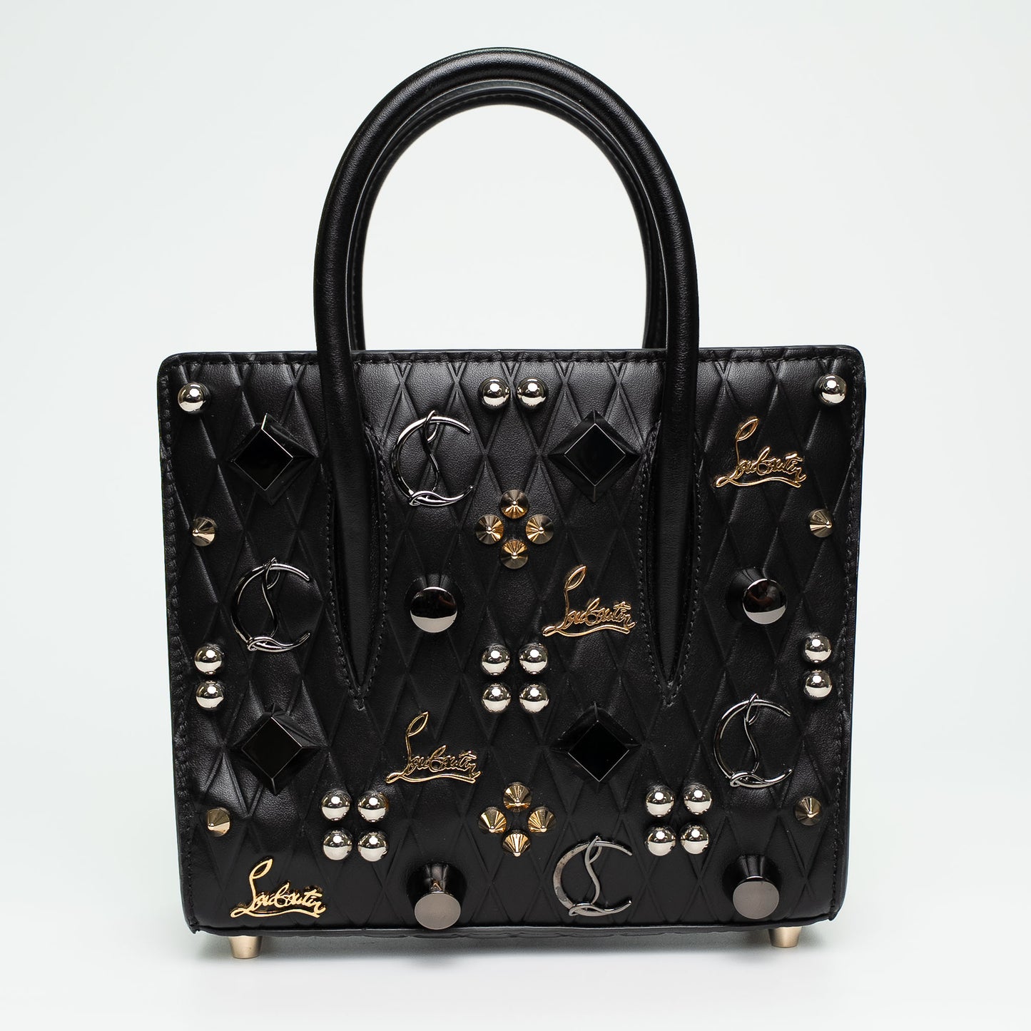 Christian Louboutin Paloma Small Spiked Tote