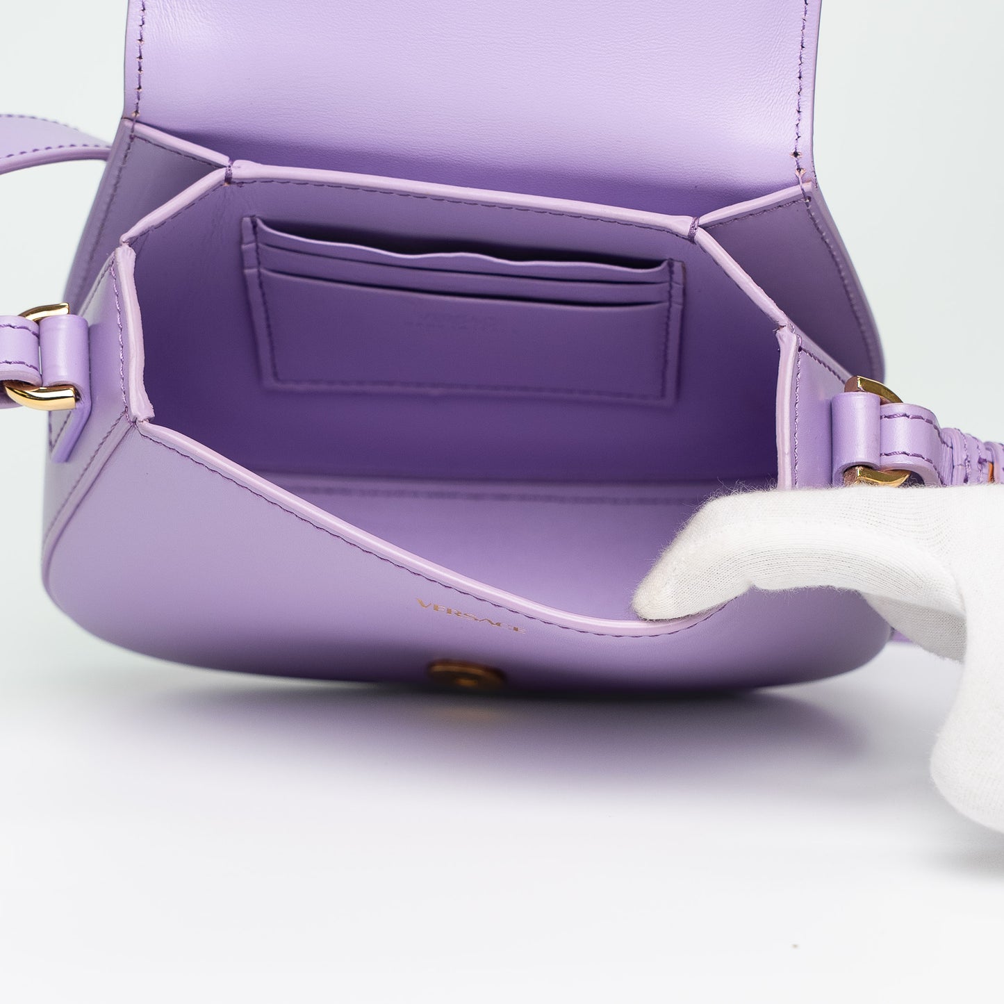 Versace Greca Goddess Small Shoulder Bag