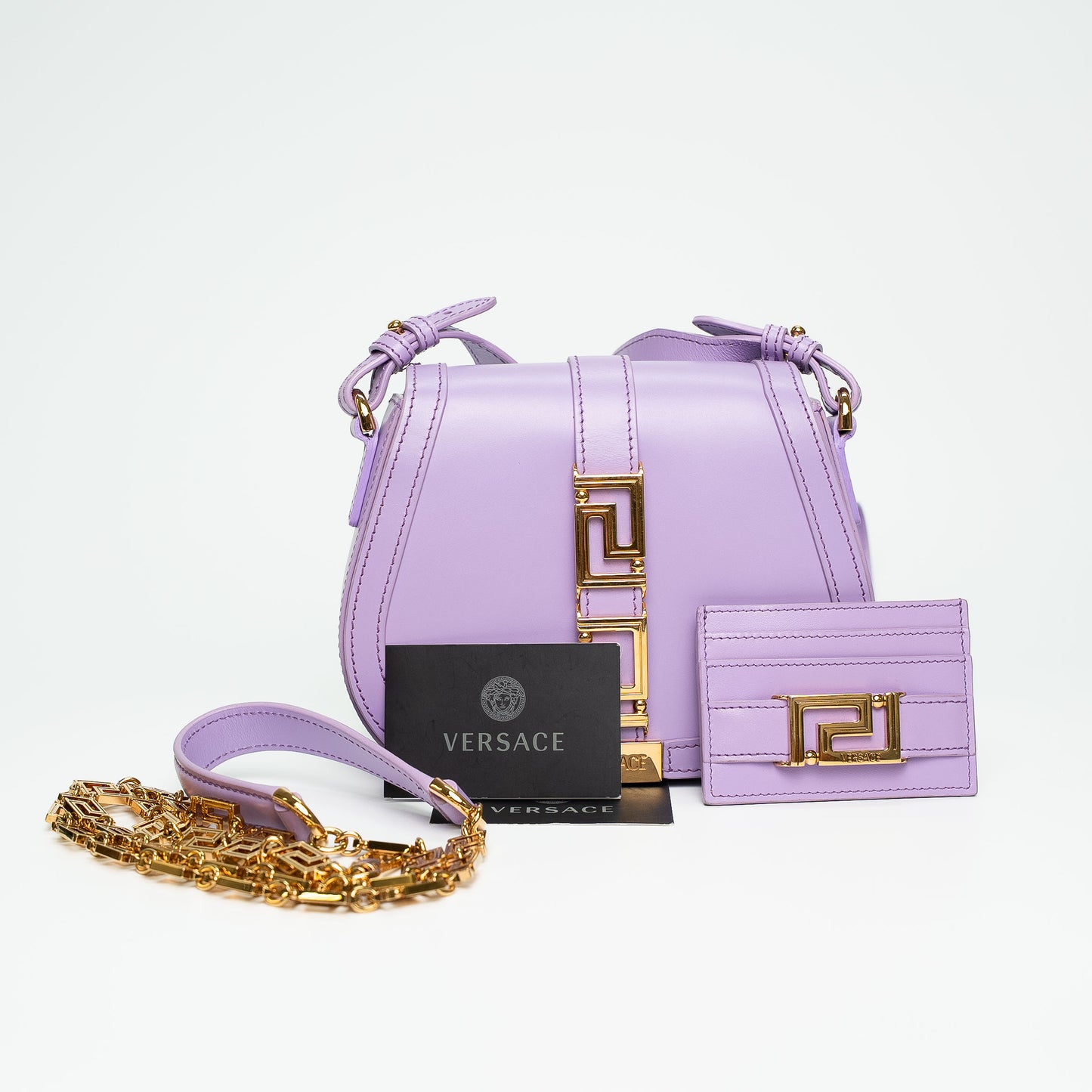 Versace Greca Goddess Small Shoulder Bag