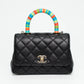 Chanel Mini Coco Handle Rainbow Top Handle Bag