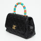 Chanel Mini Coco Handle Rainbow Top Handle Bag