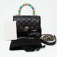 Chanel Mini Coco Handle Rainbow Top Handle Bag