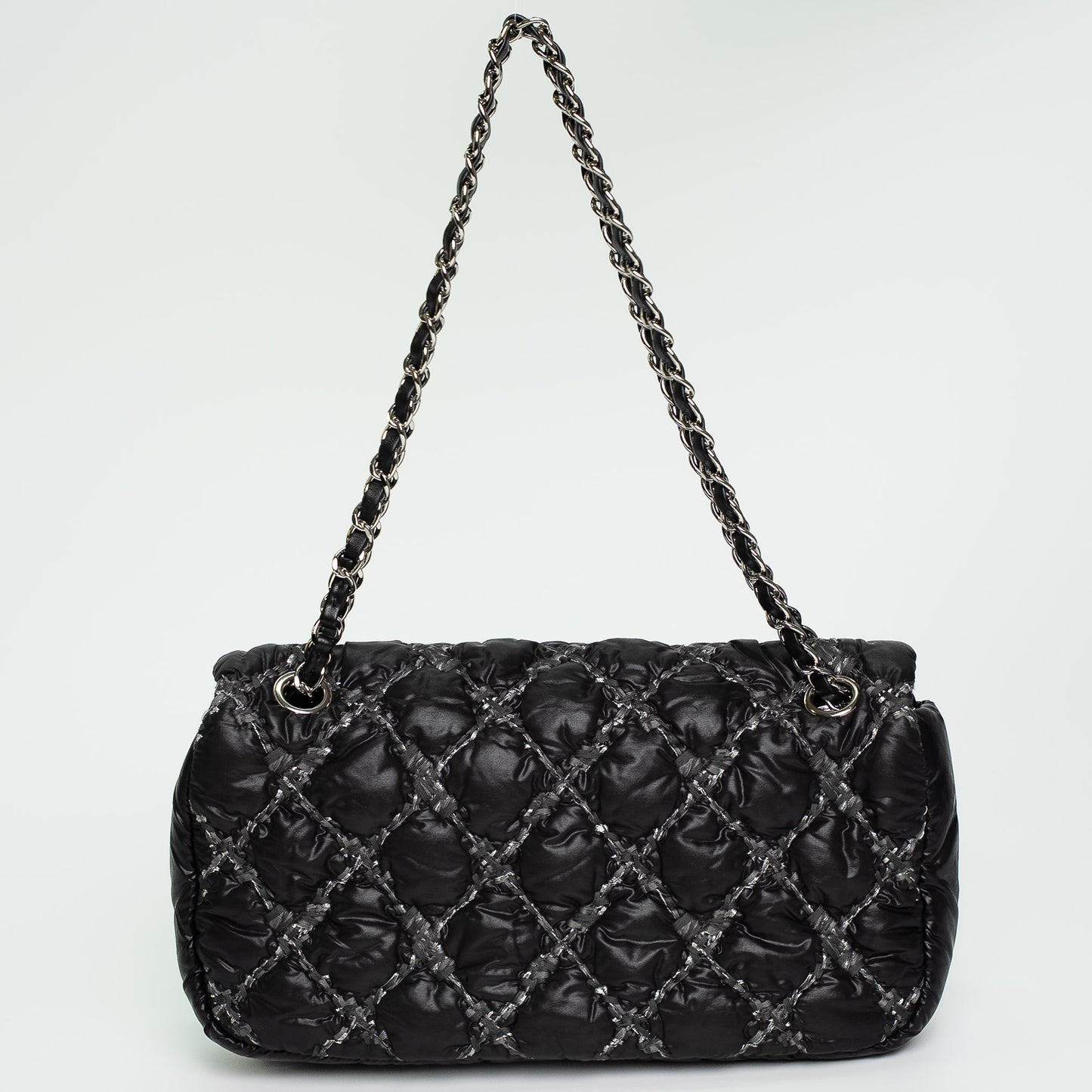 Chanel Quilted Bubble Flap Bag