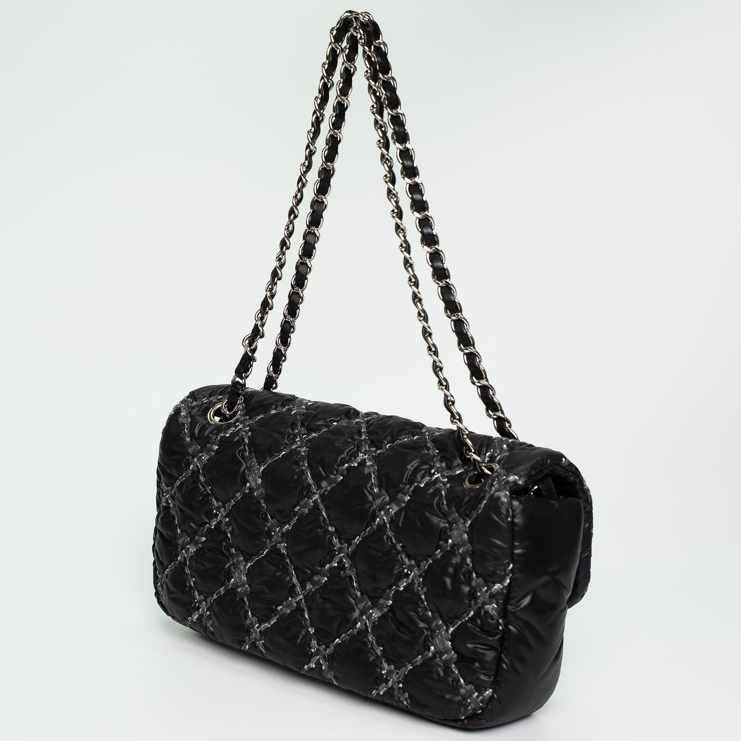 Chanel Quilted Bubble Flap Bag