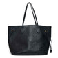 Louis Vuitton Neverfull MM Black Empreinte Tote