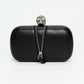 Alexander McQueen Skull Leather Box Clutch