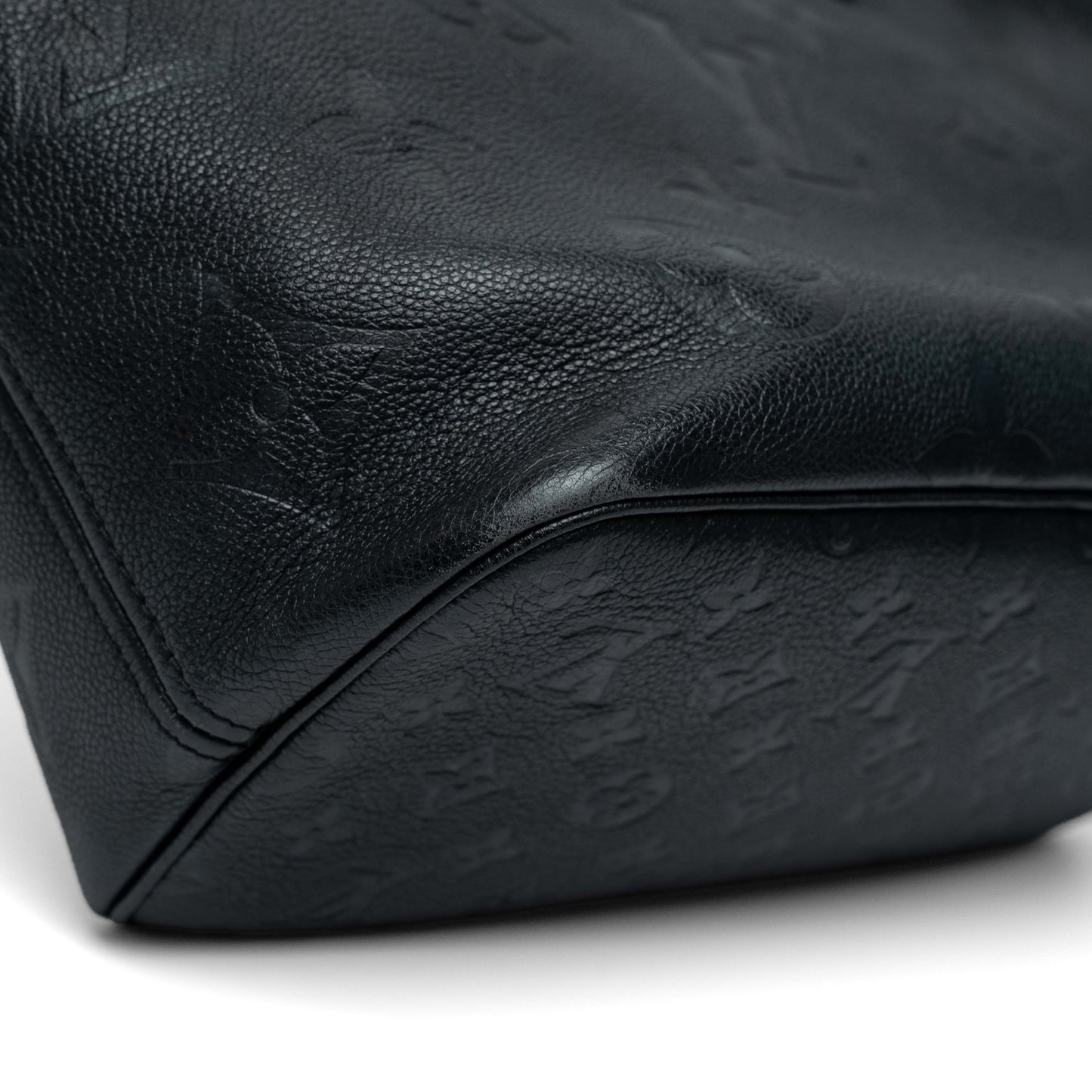 Louis Vuitton Neverfull MM Black Empreinte Tote