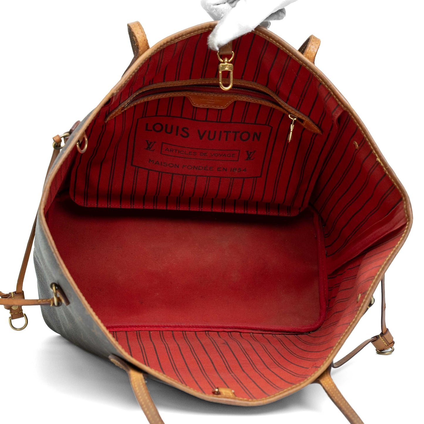 Louis Vuitton Neverfull MM Monogram Tote Bag