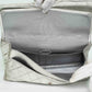 Chanel Metallic Silver Maxi Double Flap Bag (2006)
