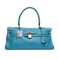 Hermes Shoulder Kelly Blue Jean Clemence Bag