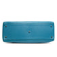 Hermes Shoulder Kelly Blue Jean Clemence Bag