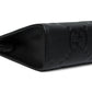 Gucci Jumbo GG Black Leather Clutch Pouch
