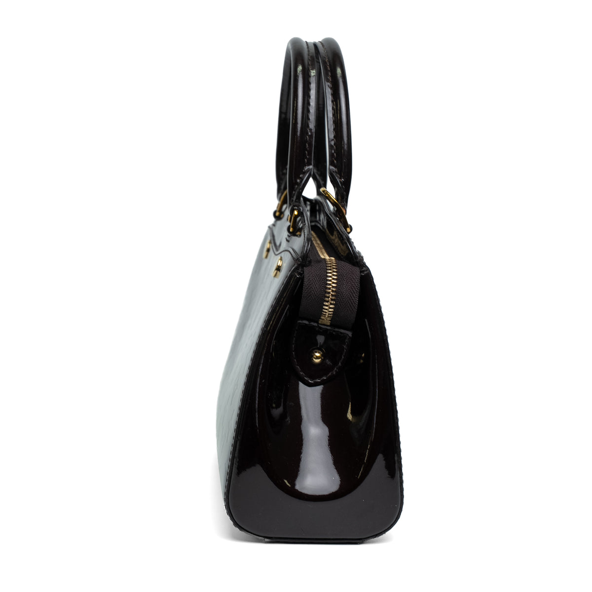 Louis Vuitton Vernis Brea MM Black Handbag