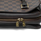 Louis Vuitton Triana Damier Ebene Leather Handbag