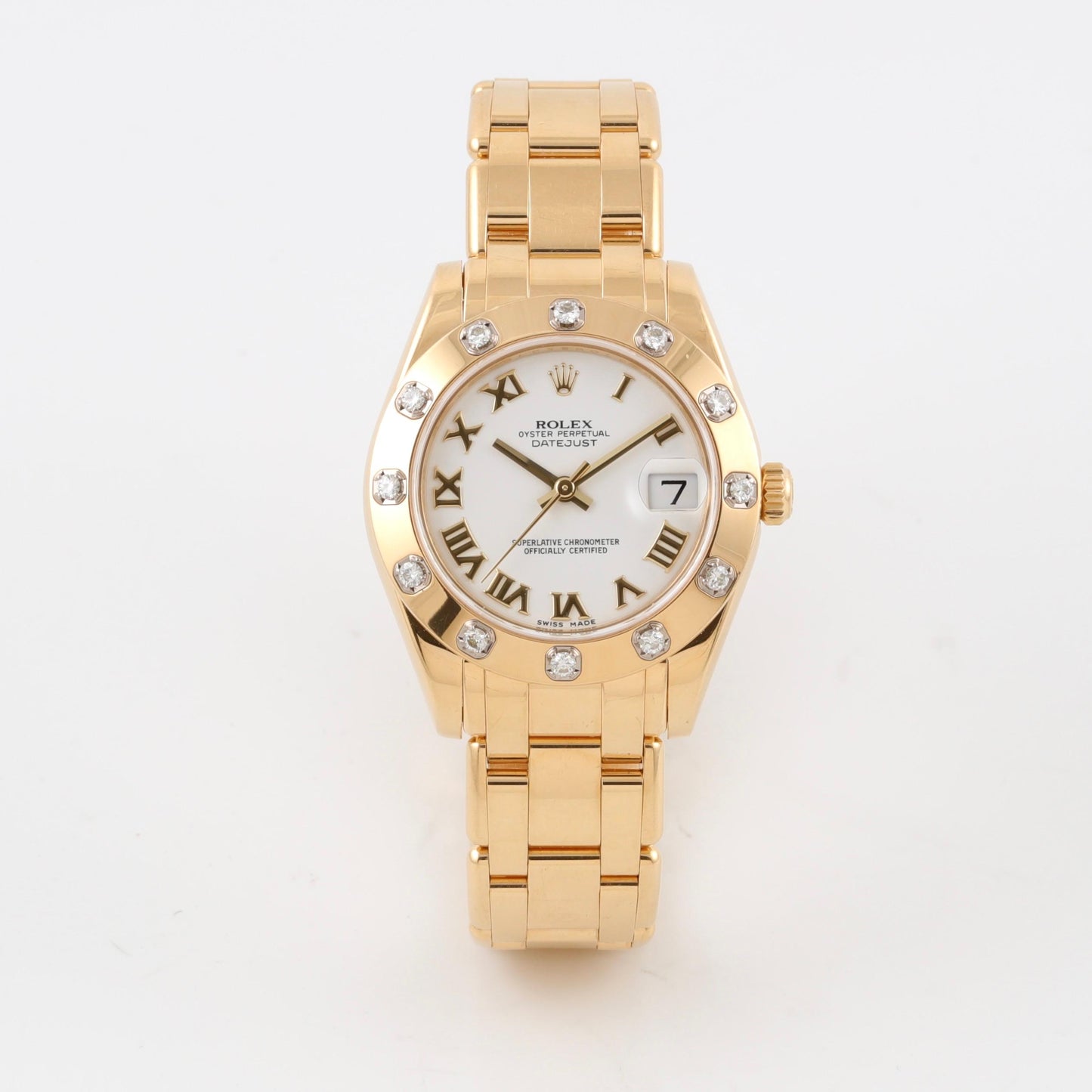 Rolex Pearlmaster 29 Yellow Gold Watch