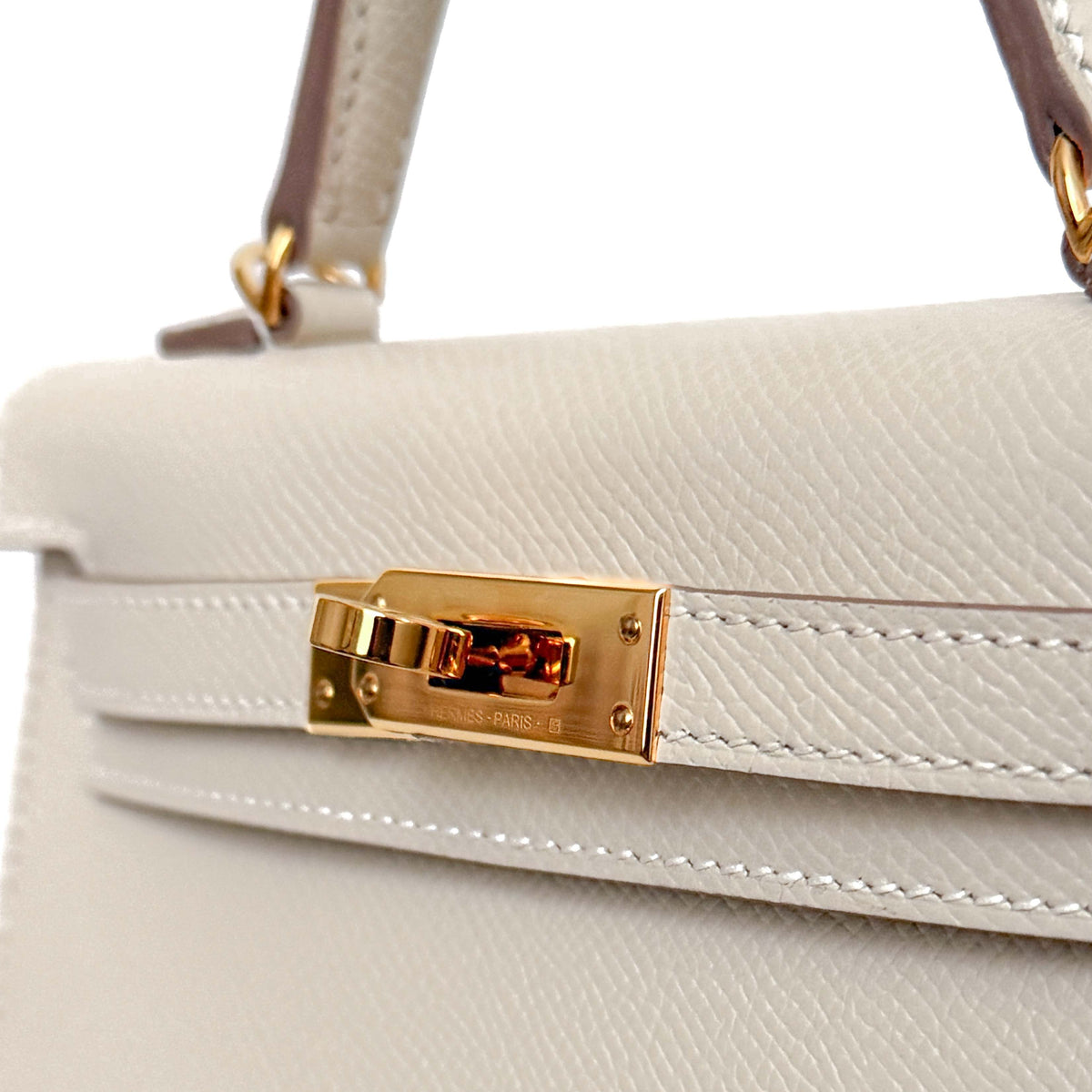 Hermès Kelly Sellier 20 Craie Epsom Handbag