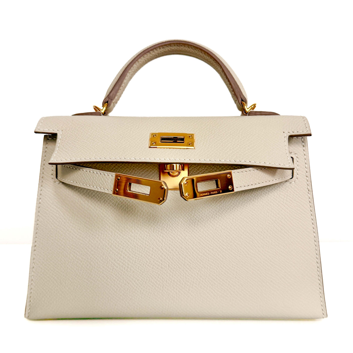 Hermès Kelly Sellier 20 Craie Epsom Handbag