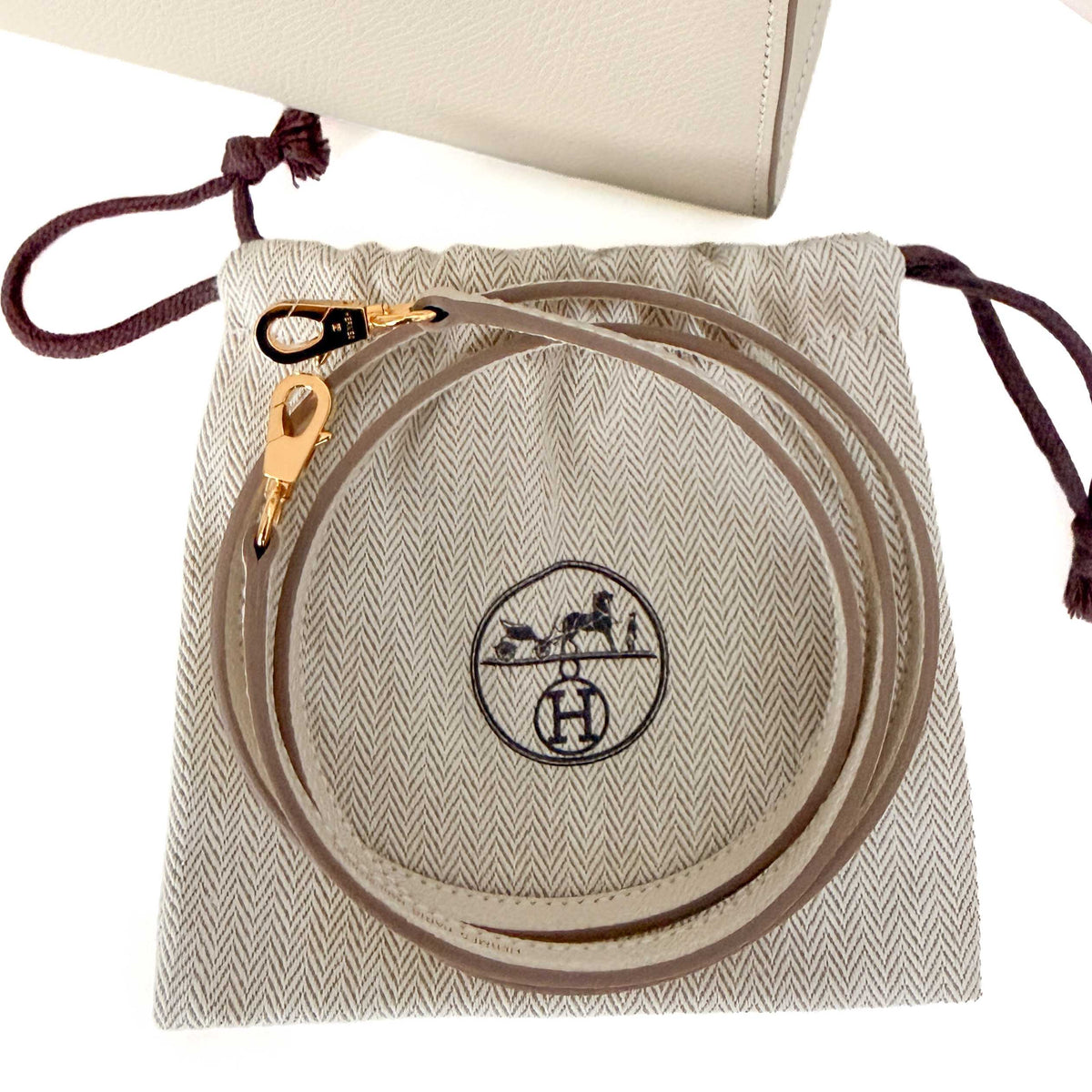 Hermès Kelly Sellier 20 Craie Epsom Handbag