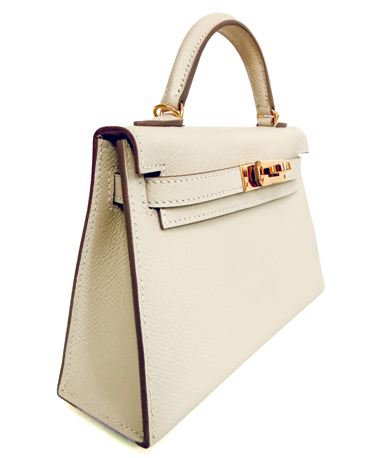 Hermès Kelly Sellier 20 Craie Epsom Handbag